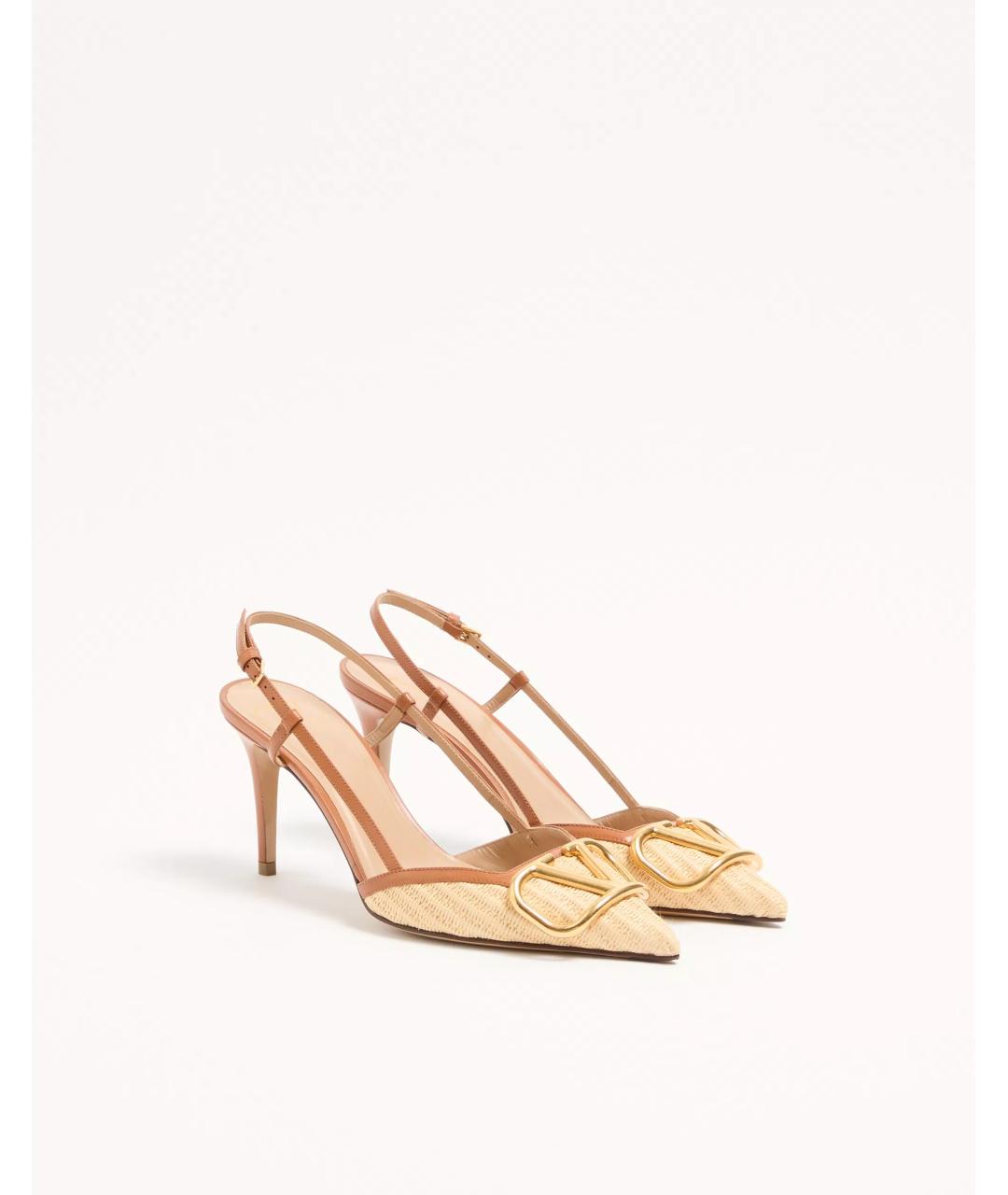 VALENTINO Бежевые туфли, фото 3