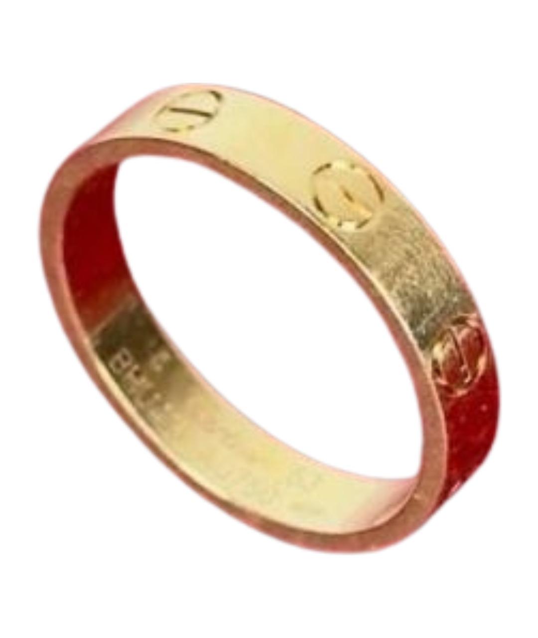 CARTIER Золотое кольцо из розового золота, фото 1