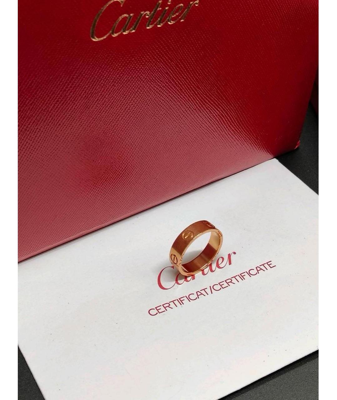 CARTIER Золотое кольцо из розового золота, фото 4