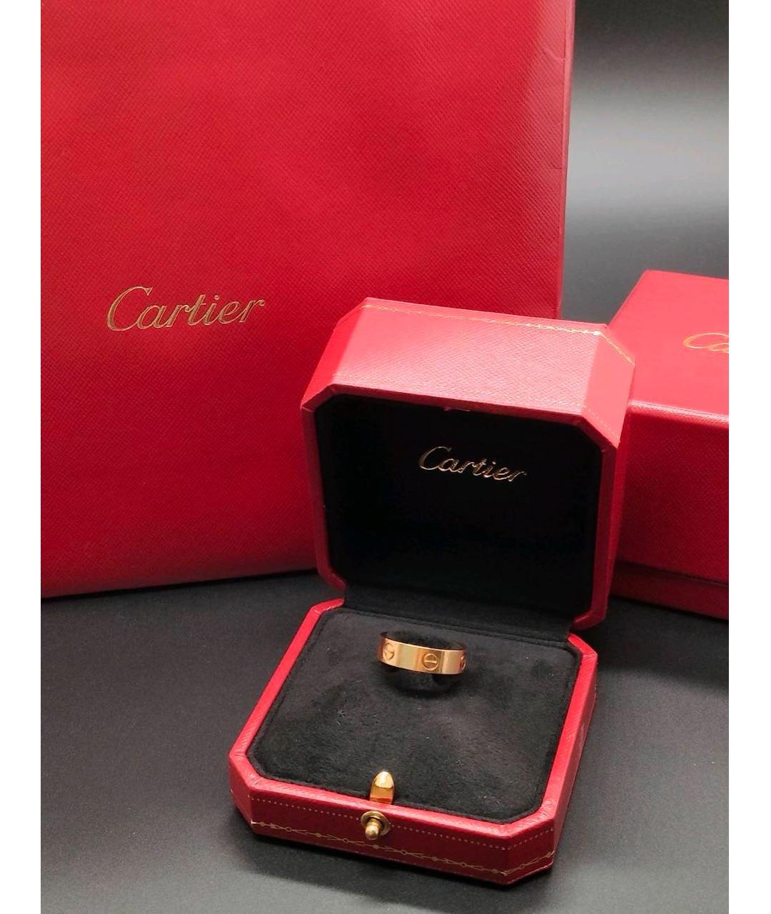 CARTIER Золотое кольцо из розового золота, фото 2