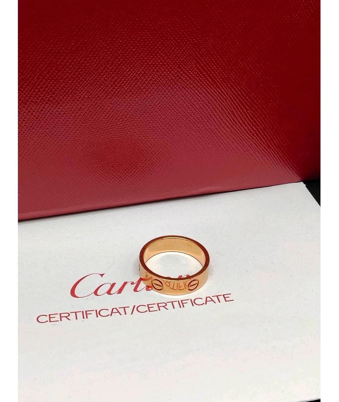CARTIER Золотое кольцо из розового золота, фото 3