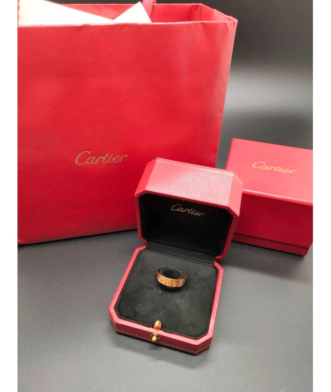 CARTIER Золотое кольцо из розового золота, фото 5