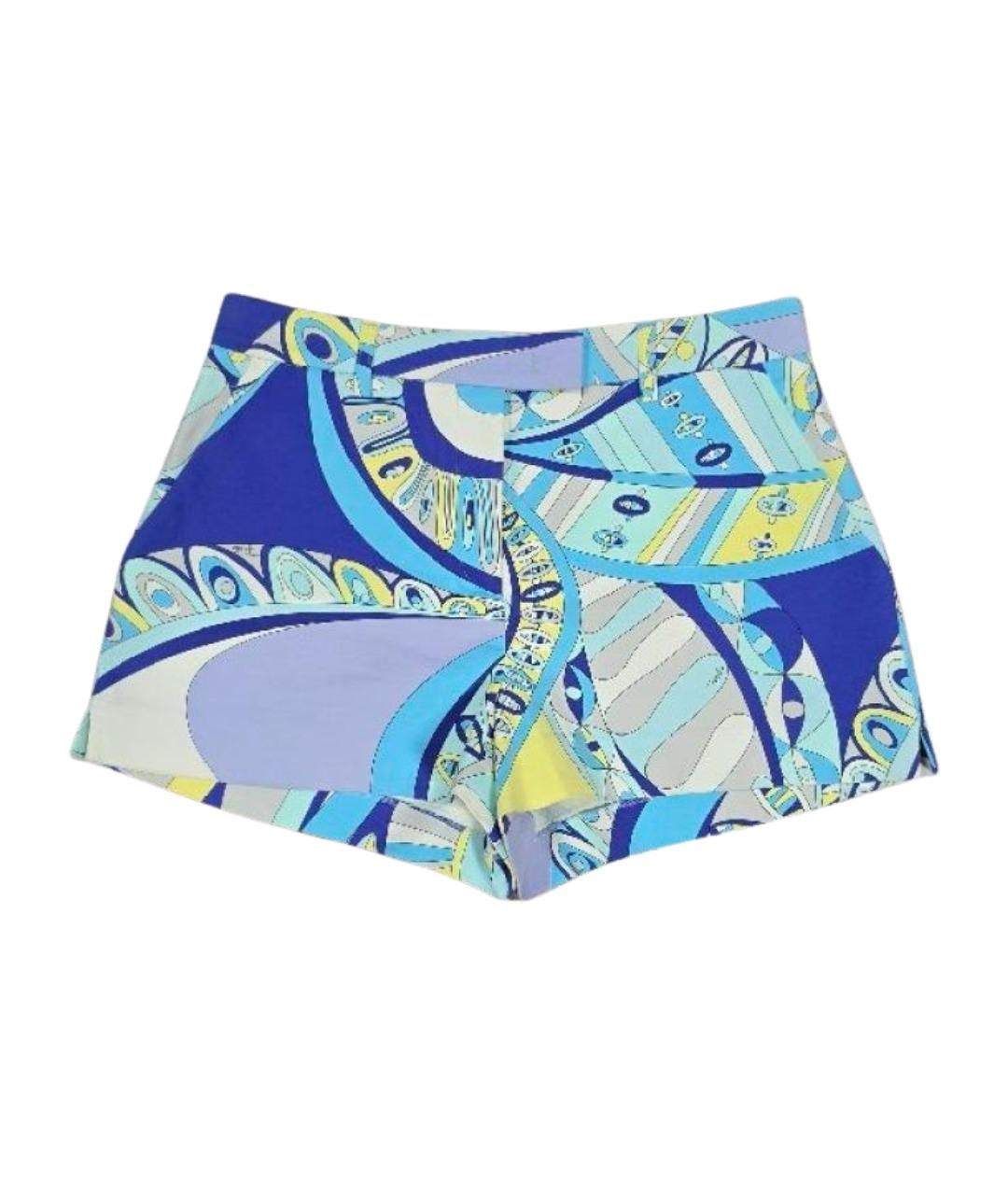 EMILIO PUCCI Мульти хлопковые шорты, фото 1