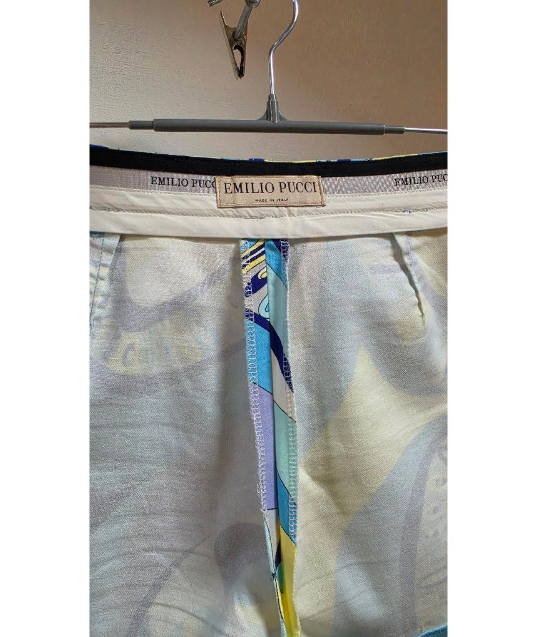 EMILIO PUCCI Мульти хлопковые шорты, фото 3