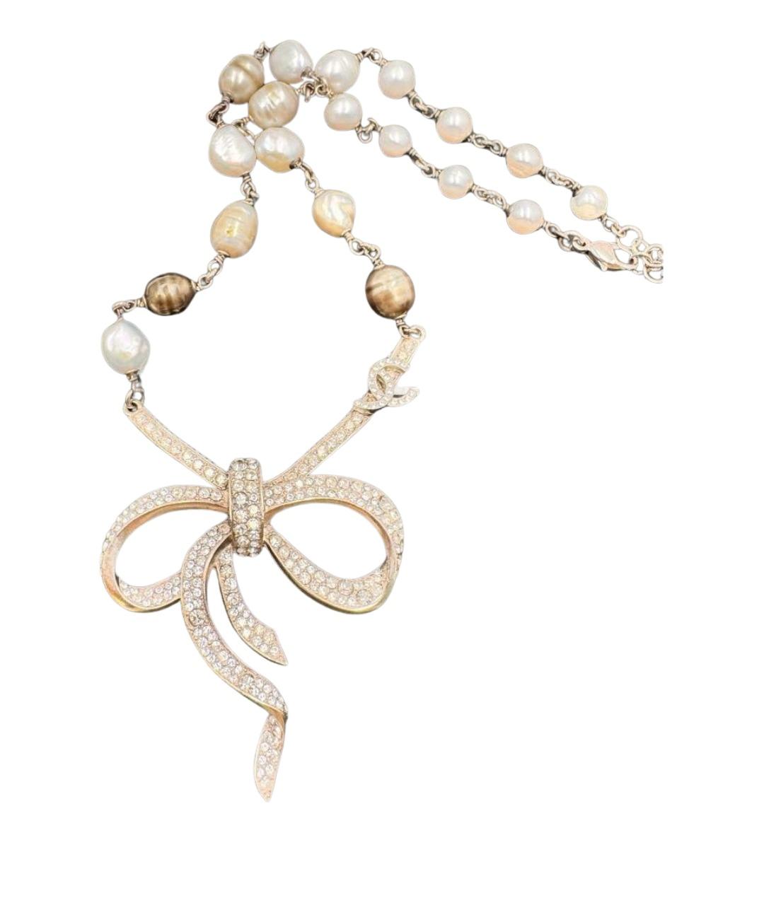 CHANEL Серебряное колье, фото 1