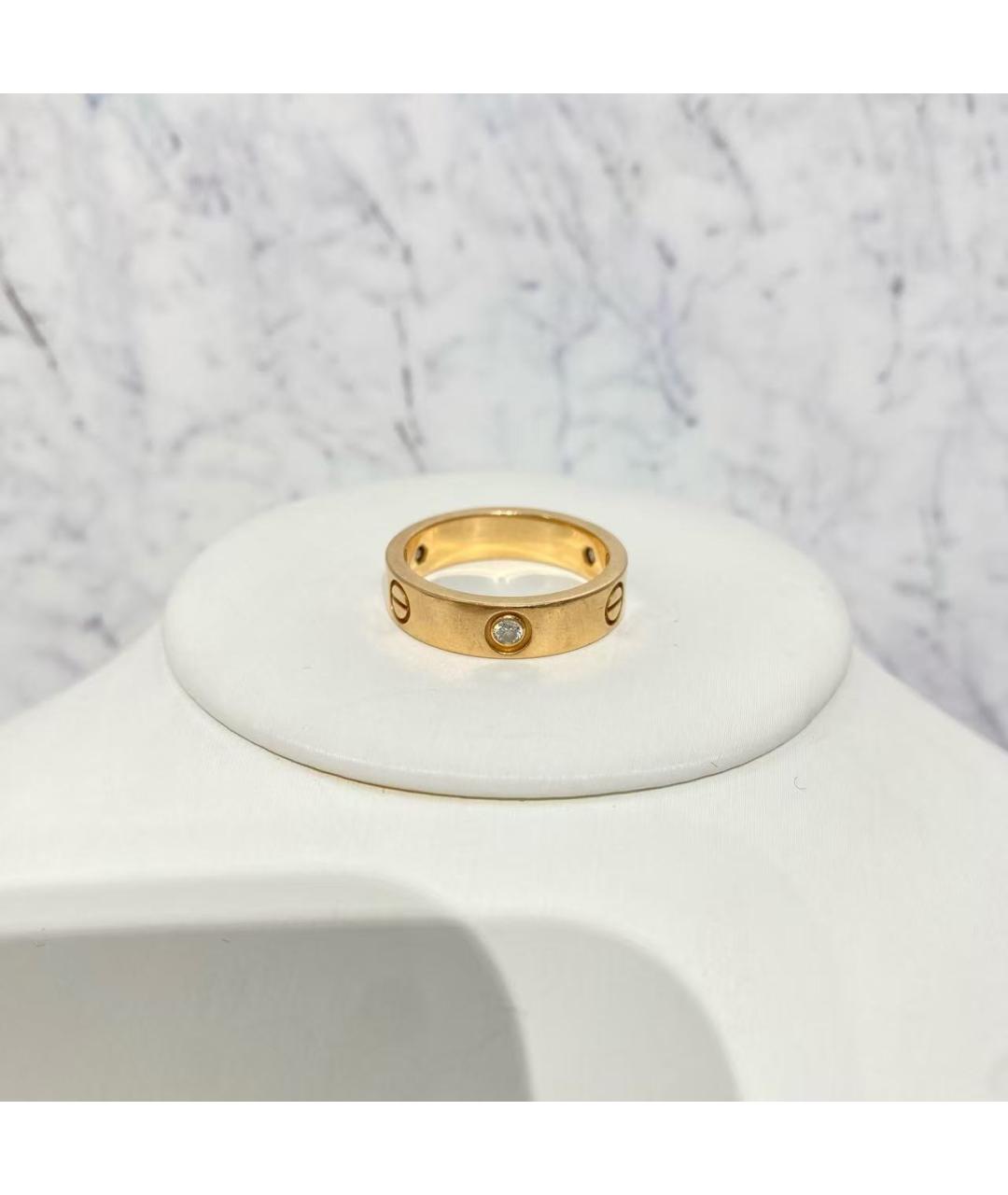 CARTIER Золотое кольцо из розового золота, фото 2