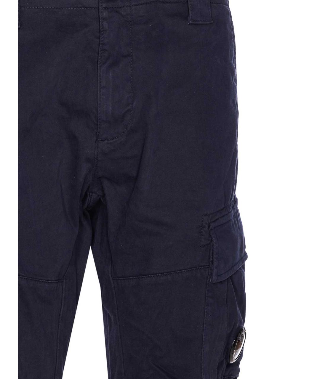 CP COMPANY Синие хлопковые повседневные брюки, фото 4