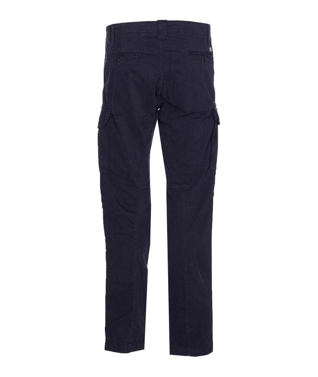CP COMPANY Синие хлопковые повседневные брюки, фото 2
