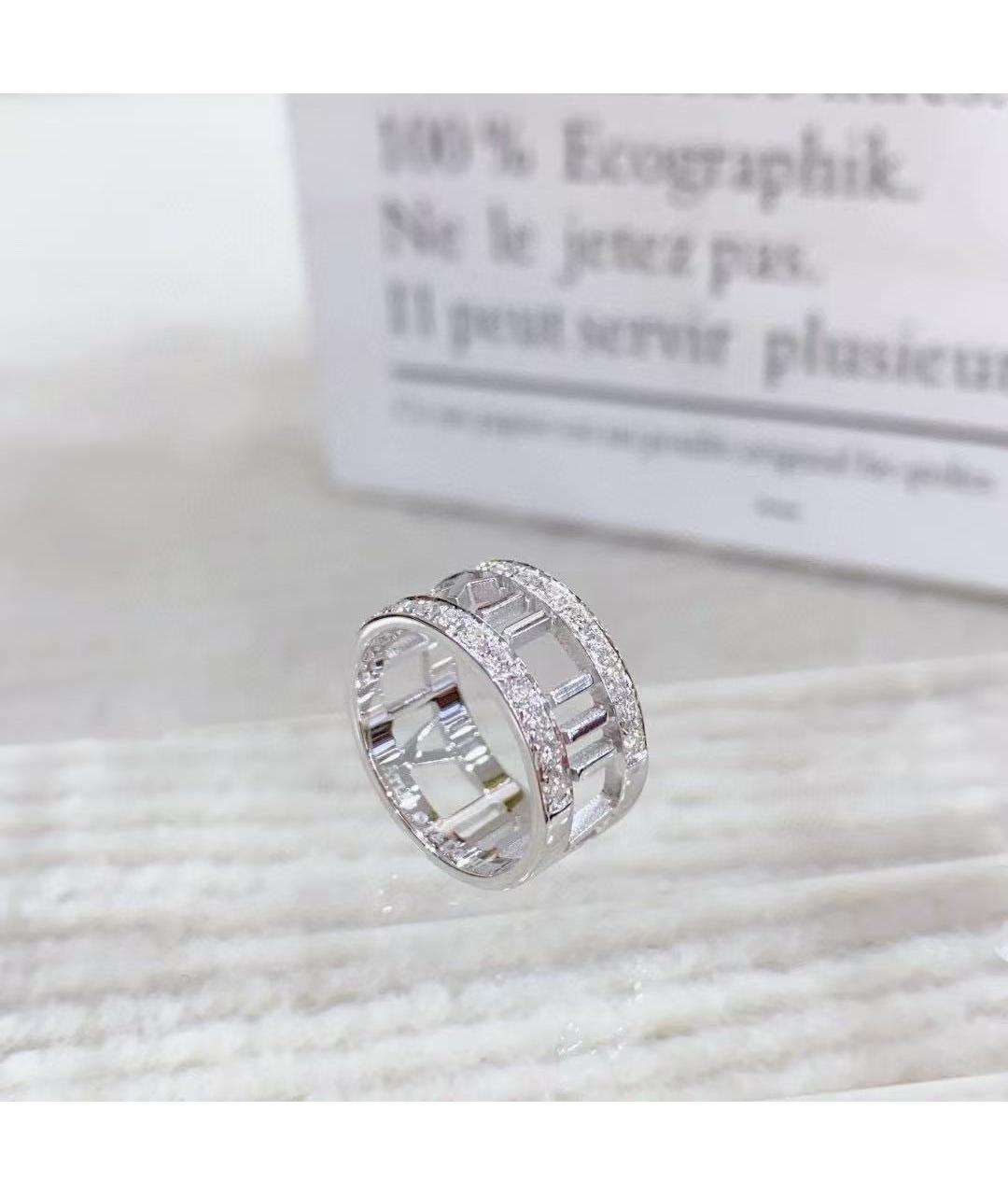 TIFFANY&CO Серебряное кольцо из белого золота, фото 3