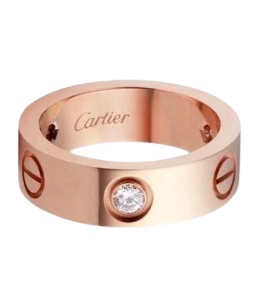 CARTIER Золотое кольцо из розового золота, фото 1