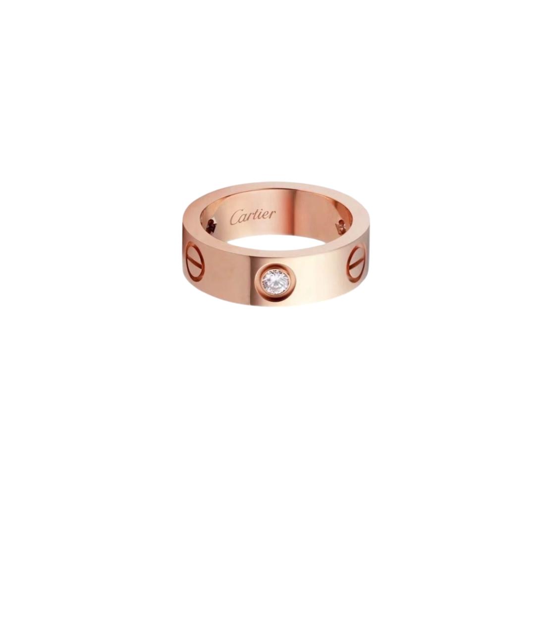 CARTIER Золотое кольцо из розового золота, фото 4
