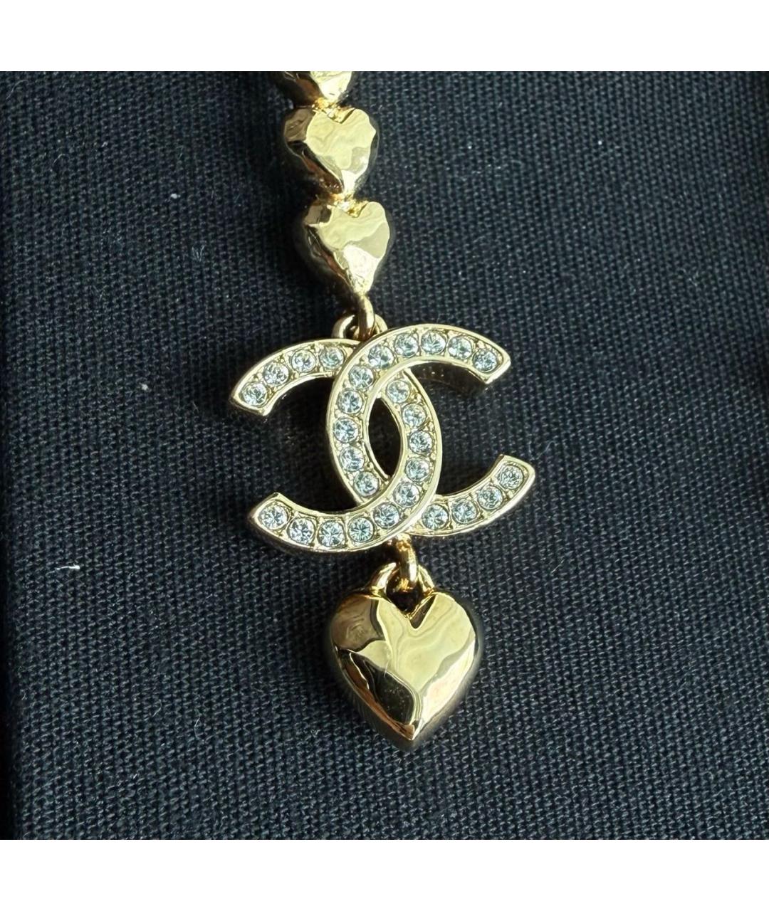 CHANEL Золотые серьги, фото 5