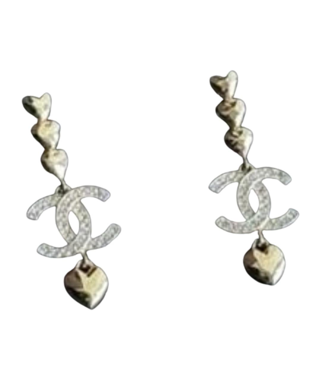 CHANEL Золотые серьги, фото 1
