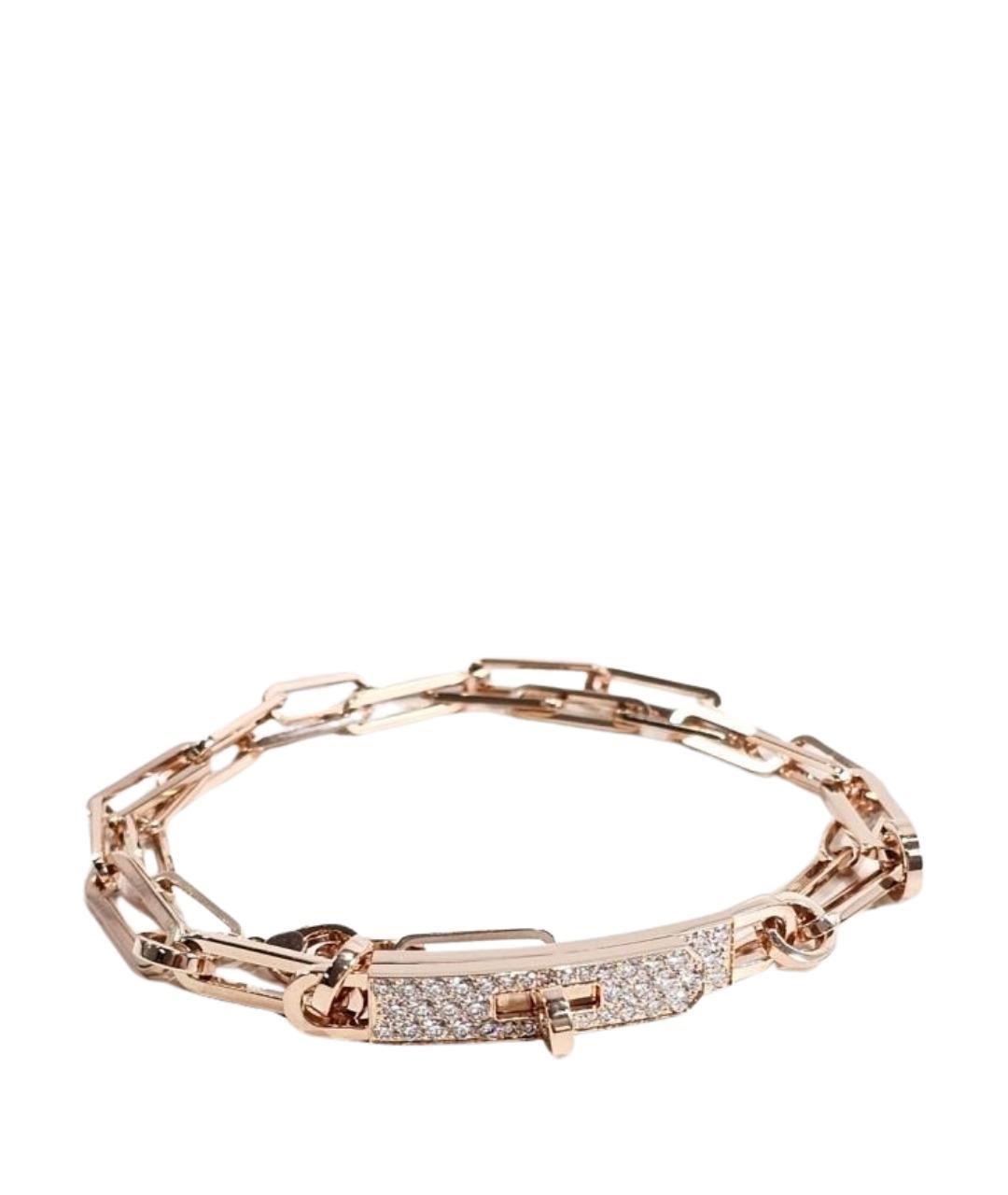 HERMES Золотое колье из розового золота, фото 1