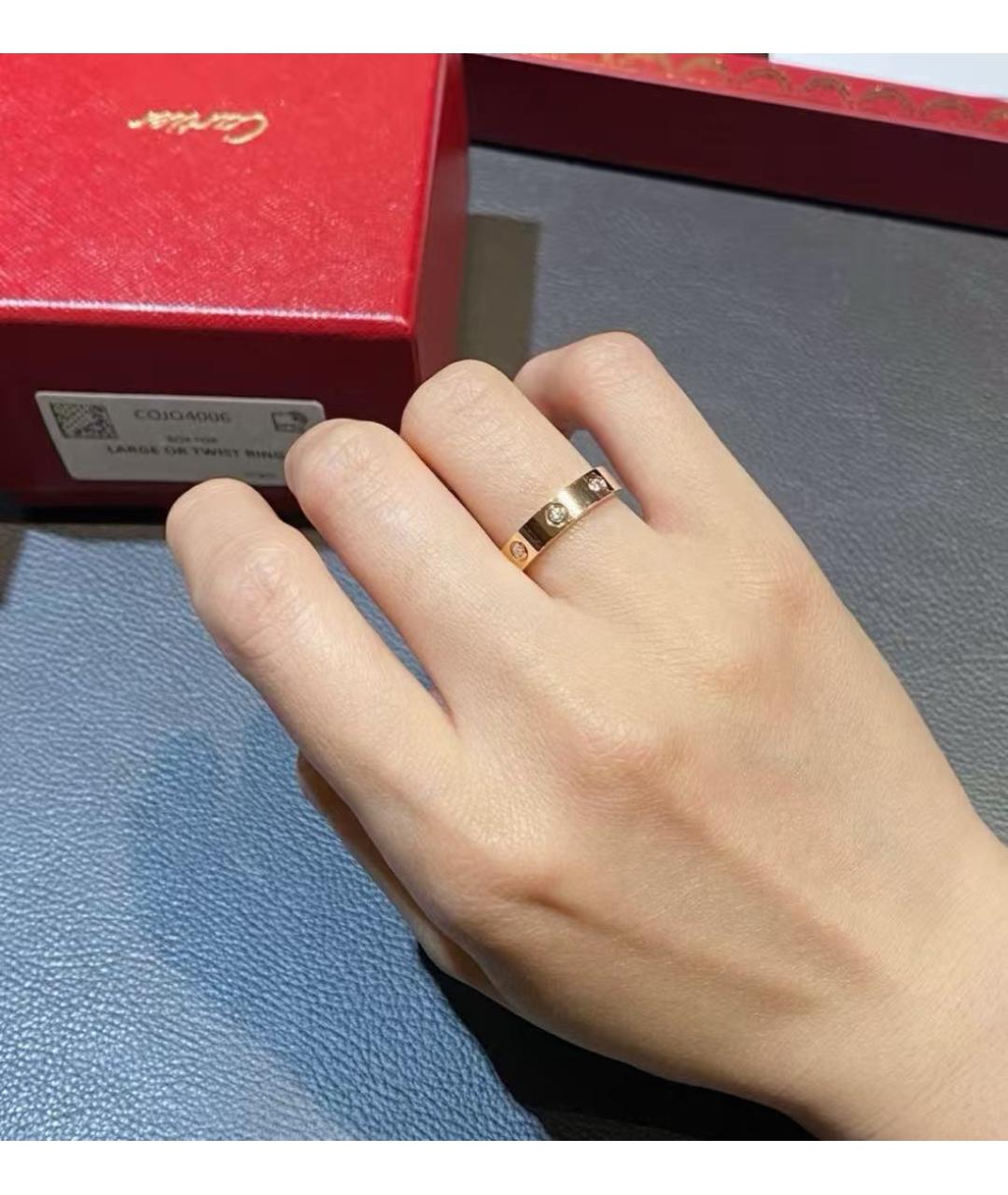 CARTIER Золотое кольцо из розового золота, фото 6