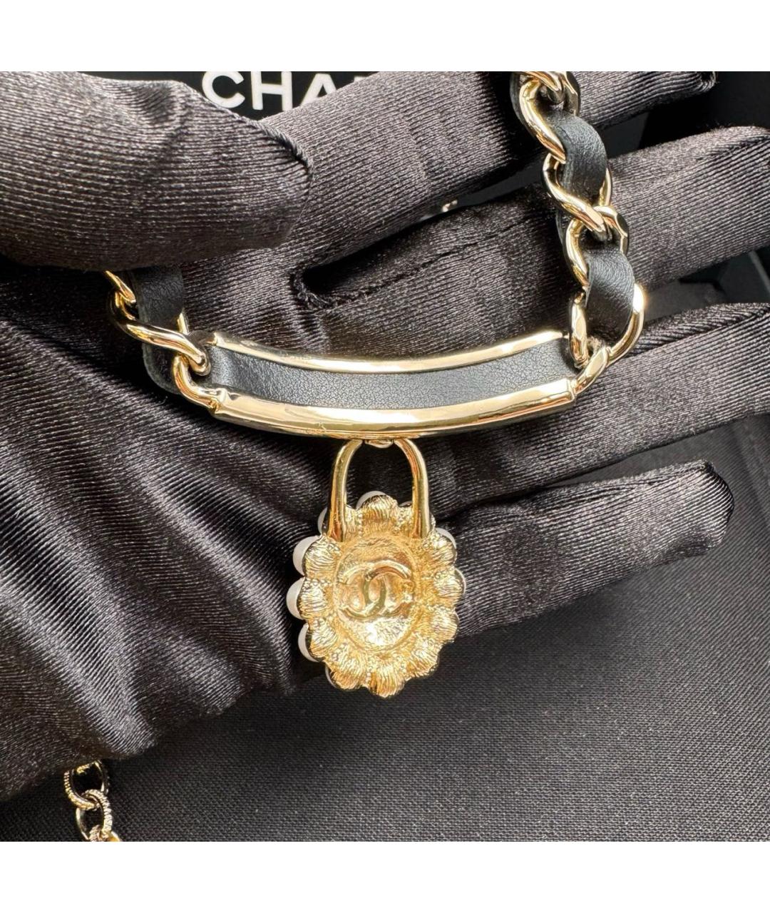 CHANEL Золотое колье, фото 3