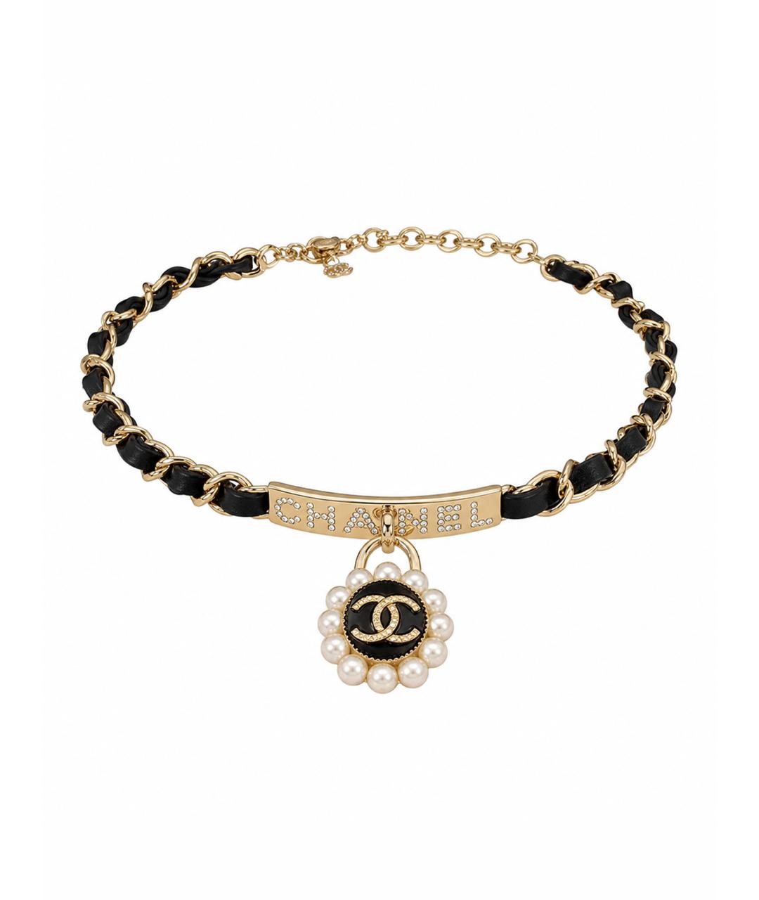 CHANEL Золотое колье, фото 1