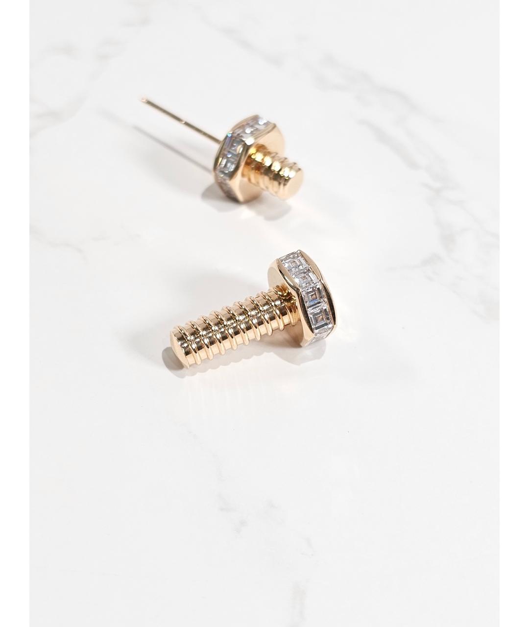 CARTIER Золотые серьги из розового золота, фото 4