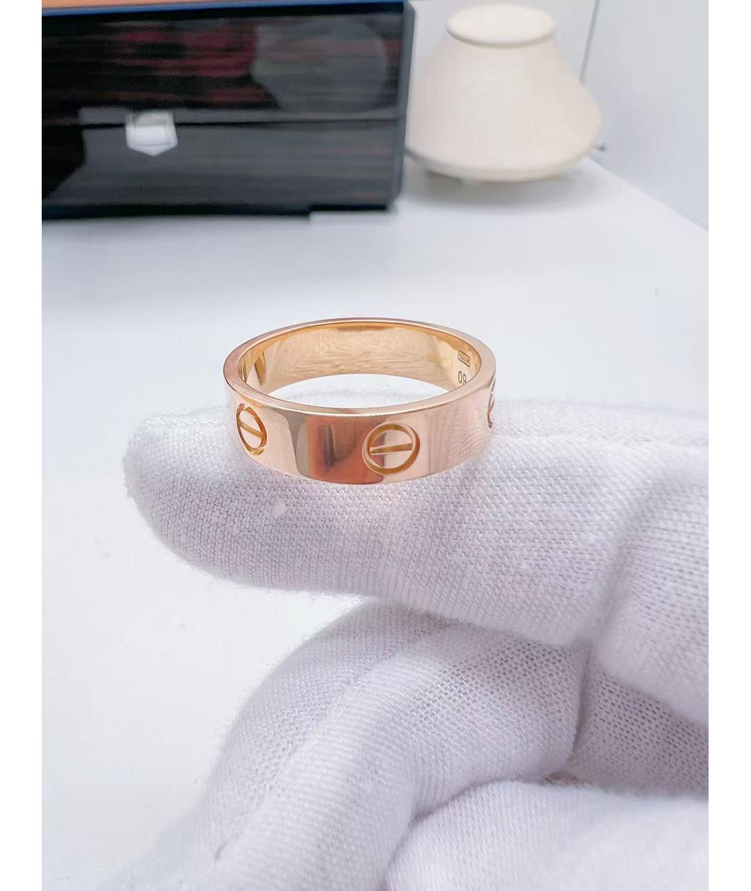 CARTIER Золотое кольцо из розового золота, фото 2