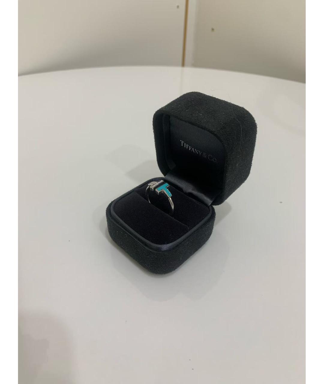TIFFANY&CO Серебряное кольцо из белого золота, фото 4