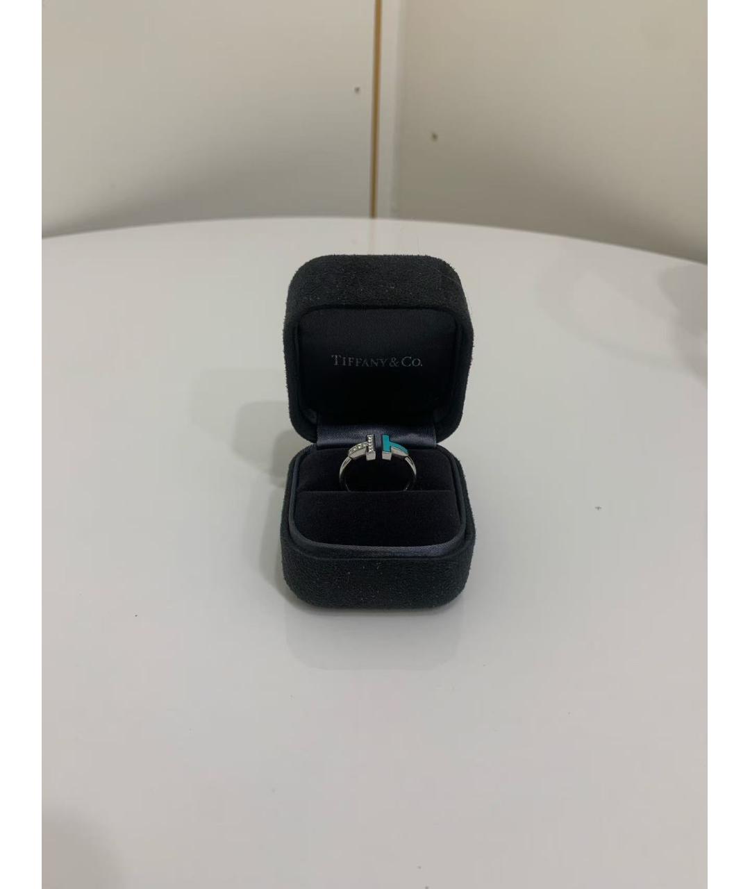 TIFFANY&CO Серебряное кольцо из белого золота, фото 2