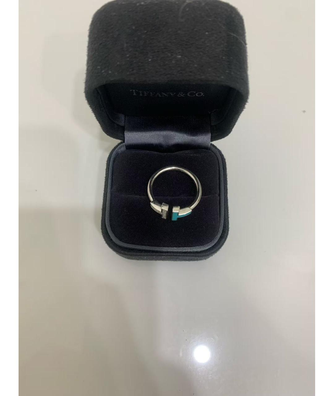 TIFFANY&CO Серебряное кольцо из белого золота, фото 5