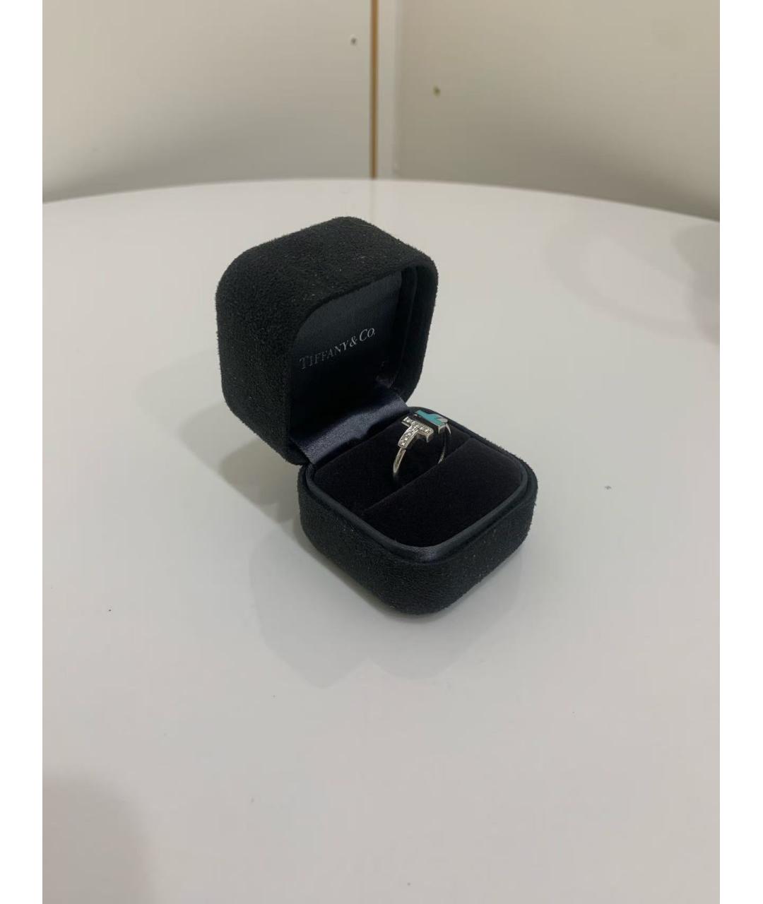 TIFFANY&CO Серебряное кольцо из белого золота, фото 3