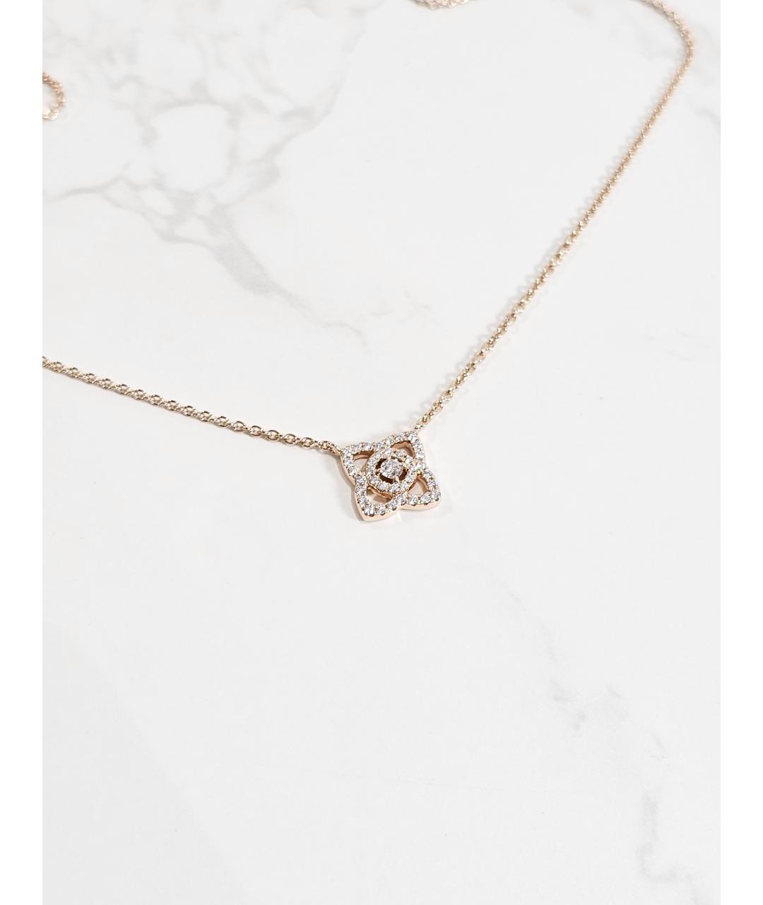 DE BEERS Золотая подвеска из розового золота, фото 3