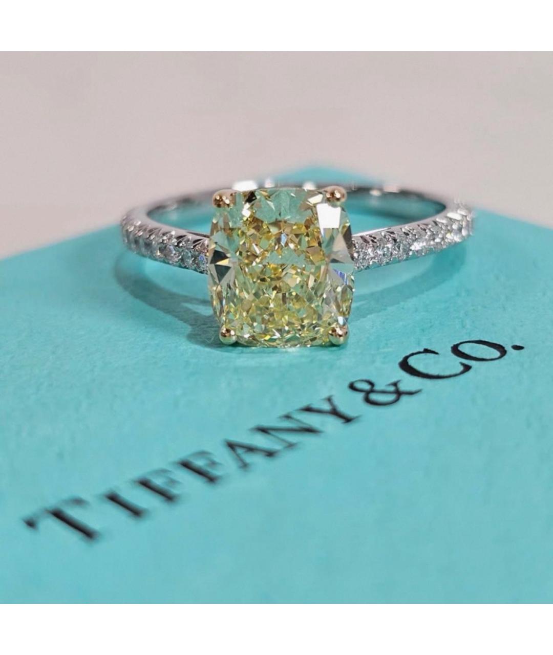 TIFFANY&CO Серебряное платиновое кольцо, фото 3
