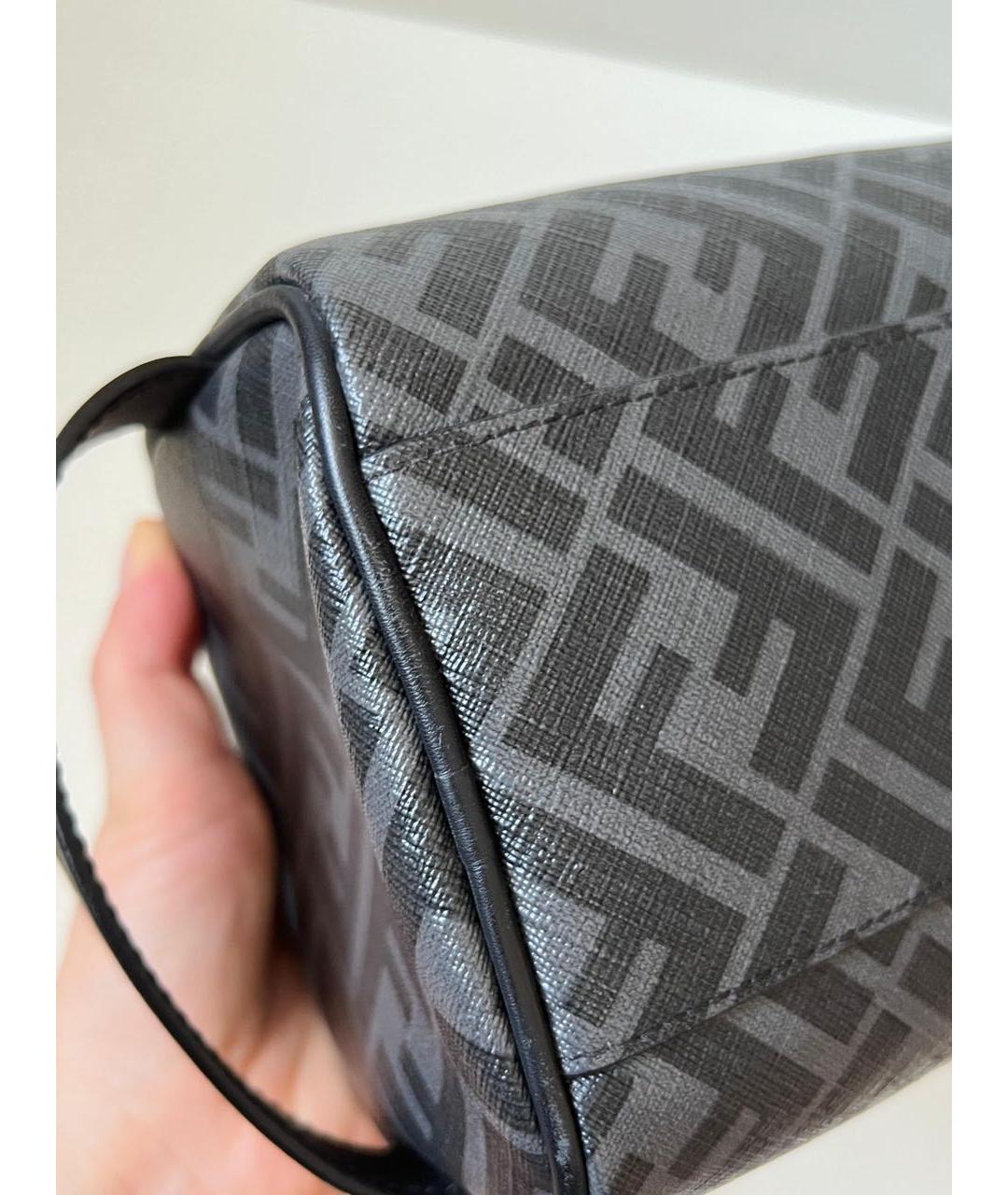 FENDI Кожаная барсетка, фото 7