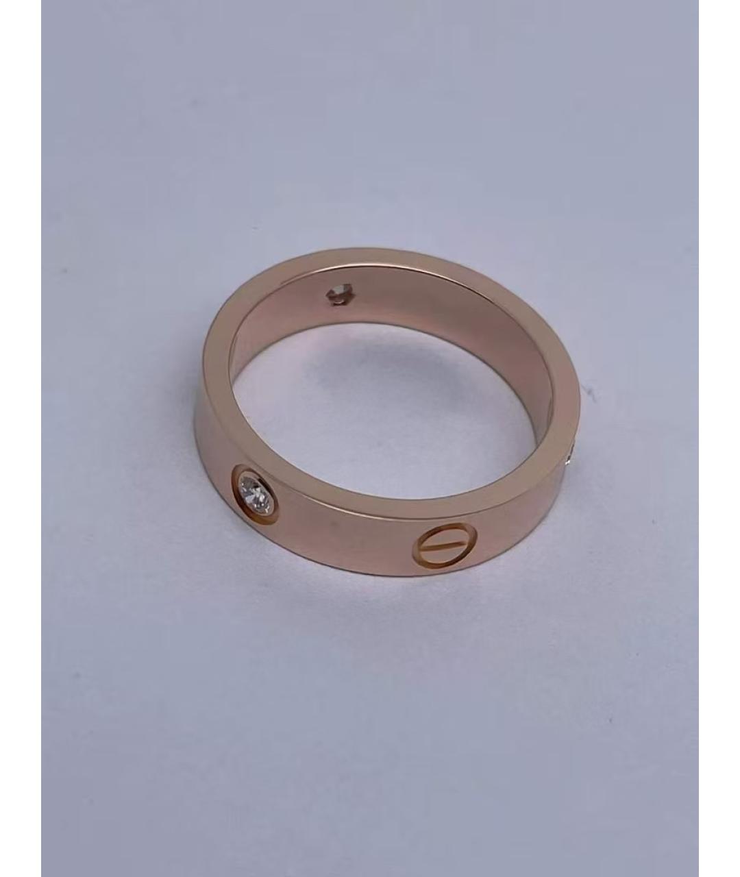 CARTIER Золотое кольцо из розового золота, фото 3