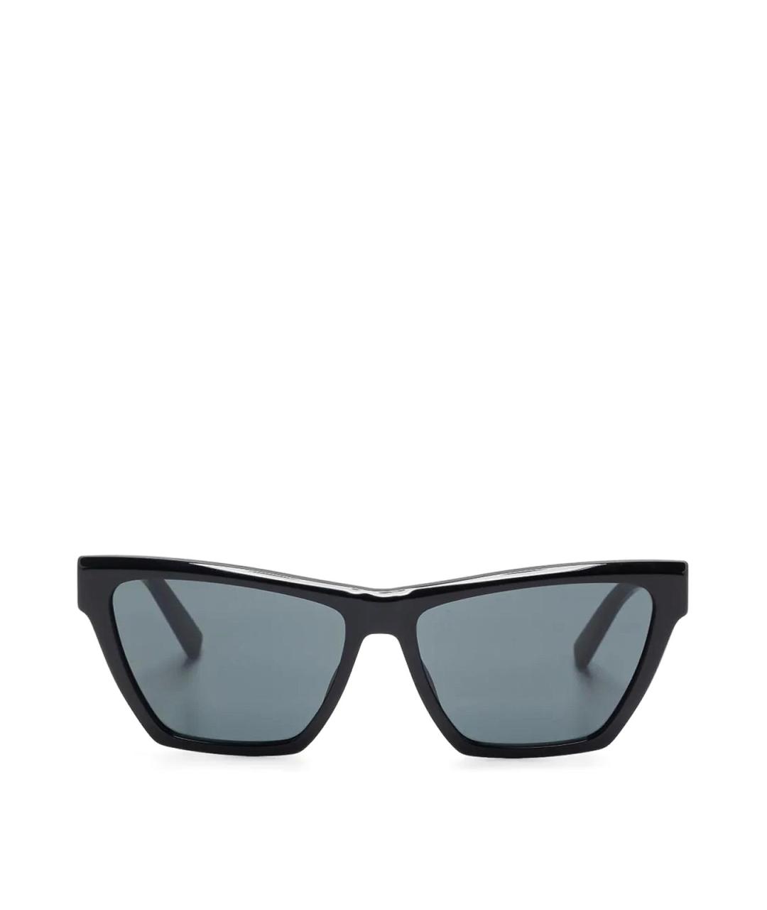 SAINT LAURENT Черные солнцезащитные очки, фото 1