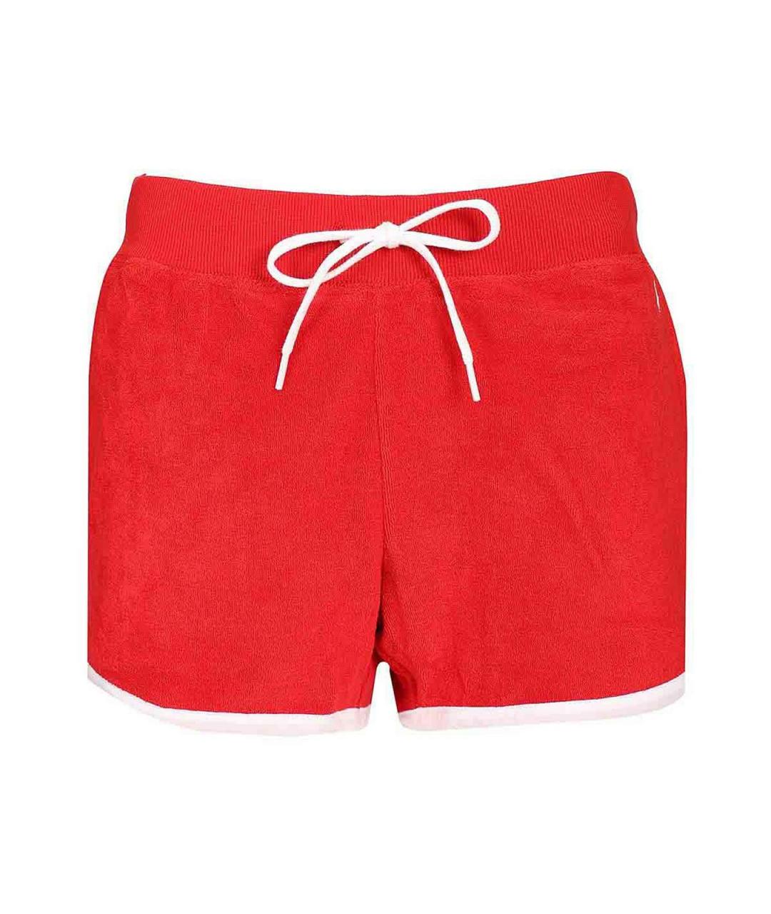 POLO RALPH LAUREN Красные полиэстеровые шорты, фото 1