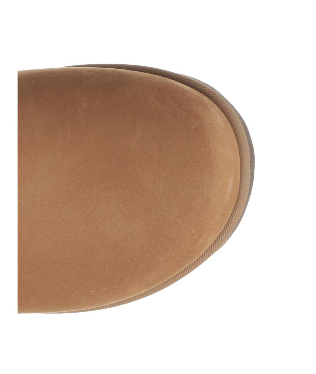 UGG Коричневые кожаные сабо, фото 4