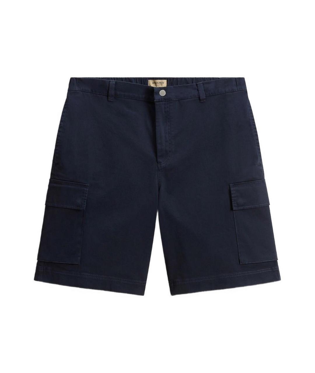WOOLRICH Синие хлопковые шорты, фото 1