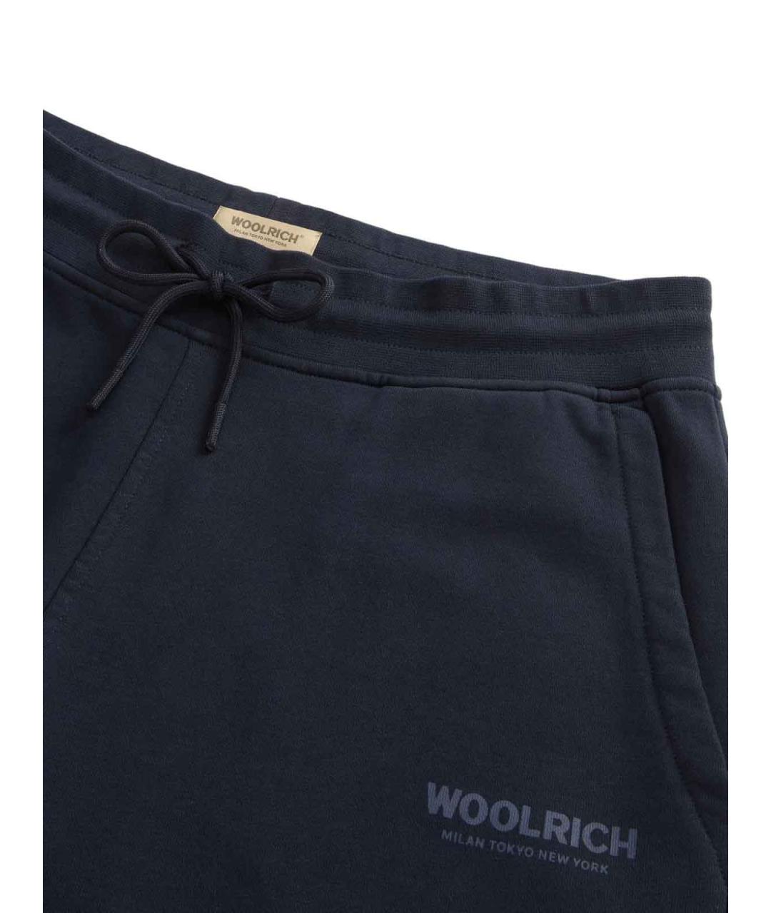WOOLRICH Синие хлопковые повседневные брюки, фото 5