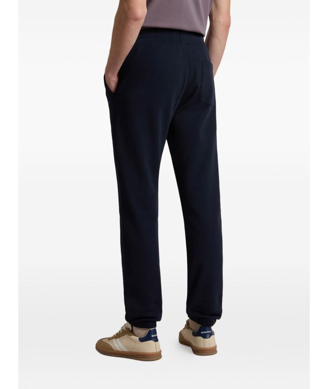 WOOLRICH Синие хлопковые повседневные брюки, фото 3