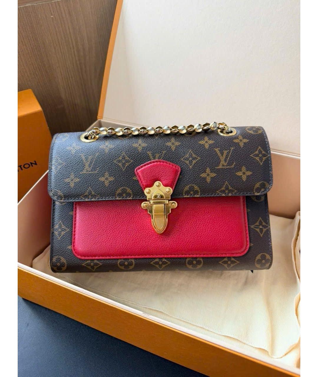 LOUIS VUITTON Коричневая сумка через плечо, фото 8
