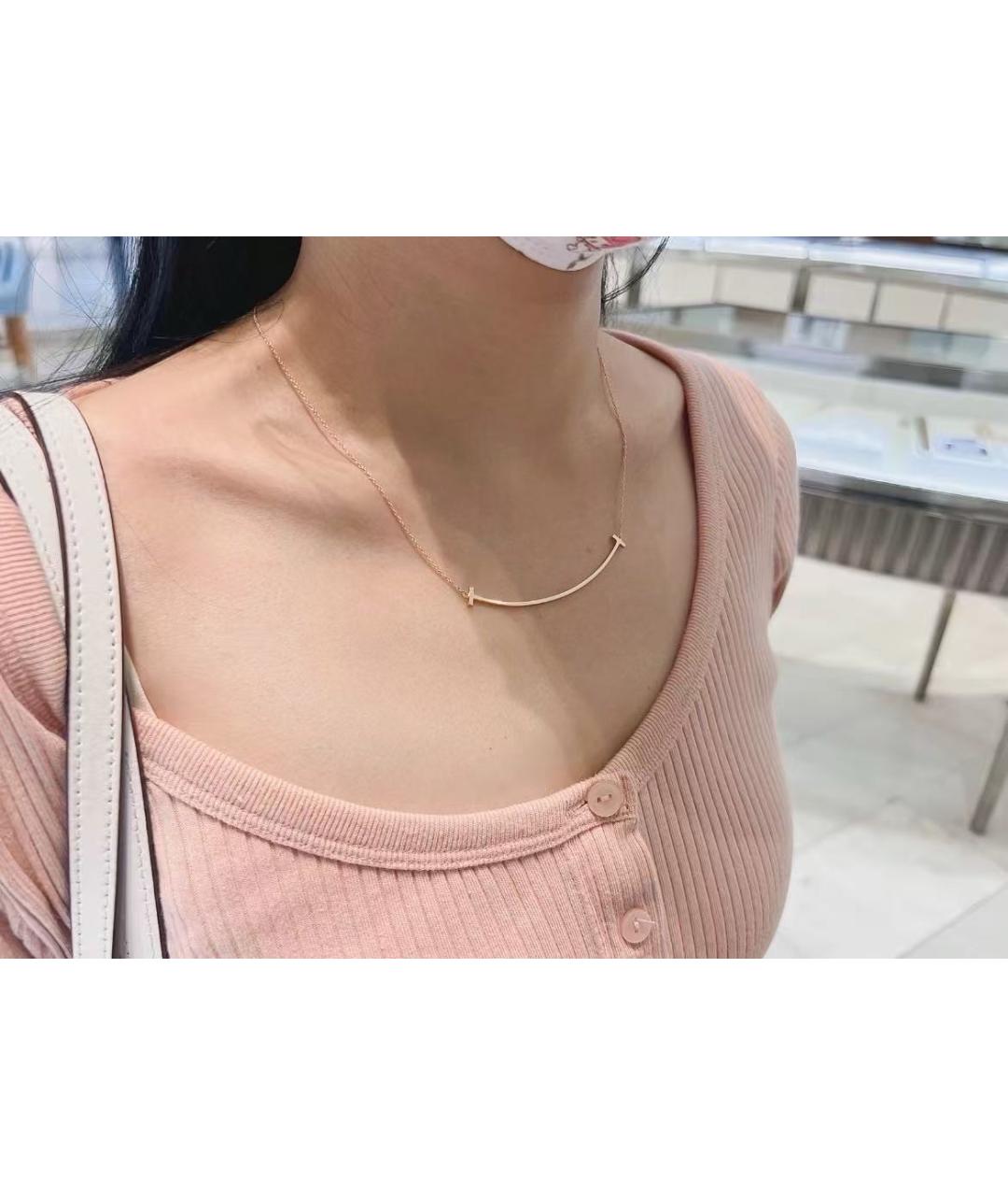 TIFFANY&CO Золотая подвеска из розового золота, фото 3