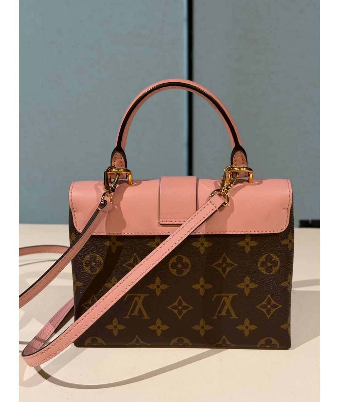 LOUIS VUITTON Розовая сумка с короткими ручками, фото 5