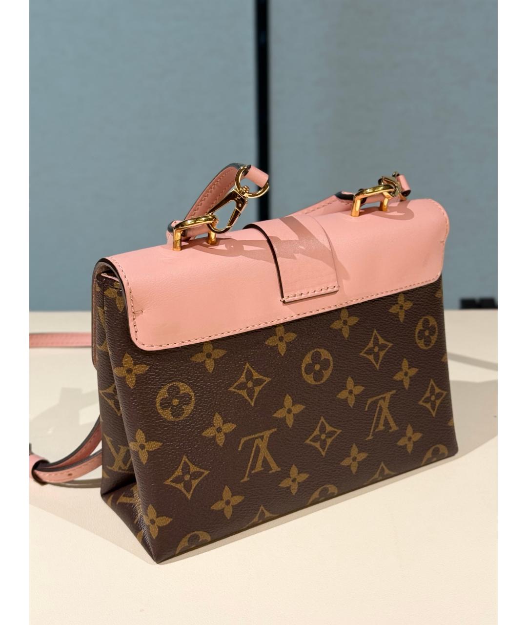 LOUIS VUITTON Розовая сумка с короткими ручками, фото 7