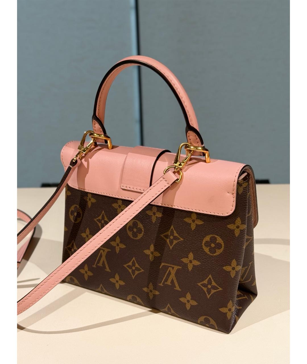 LOUIS VUITTON Розовая сумка с короткими ручками, фото 6