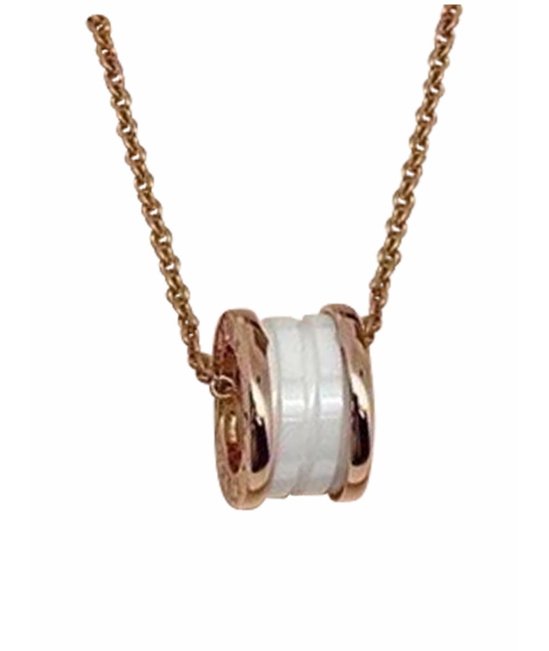 BVLGARI Золотое колье из розового золота, фото 1