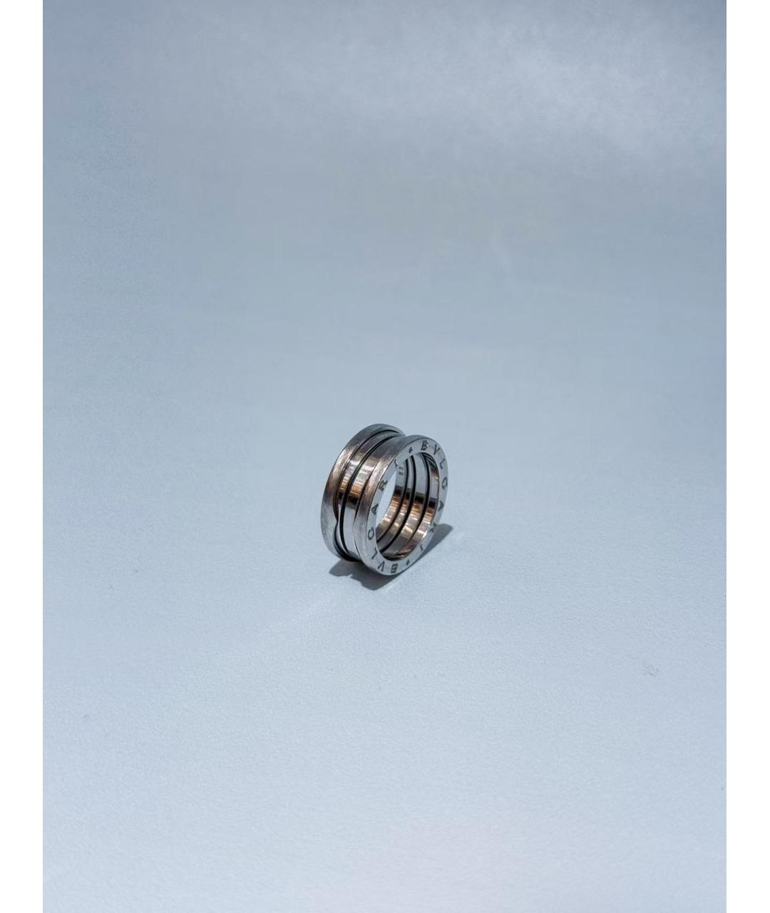 BVLGARI Серебряное кольцо из белого золота, фото 4