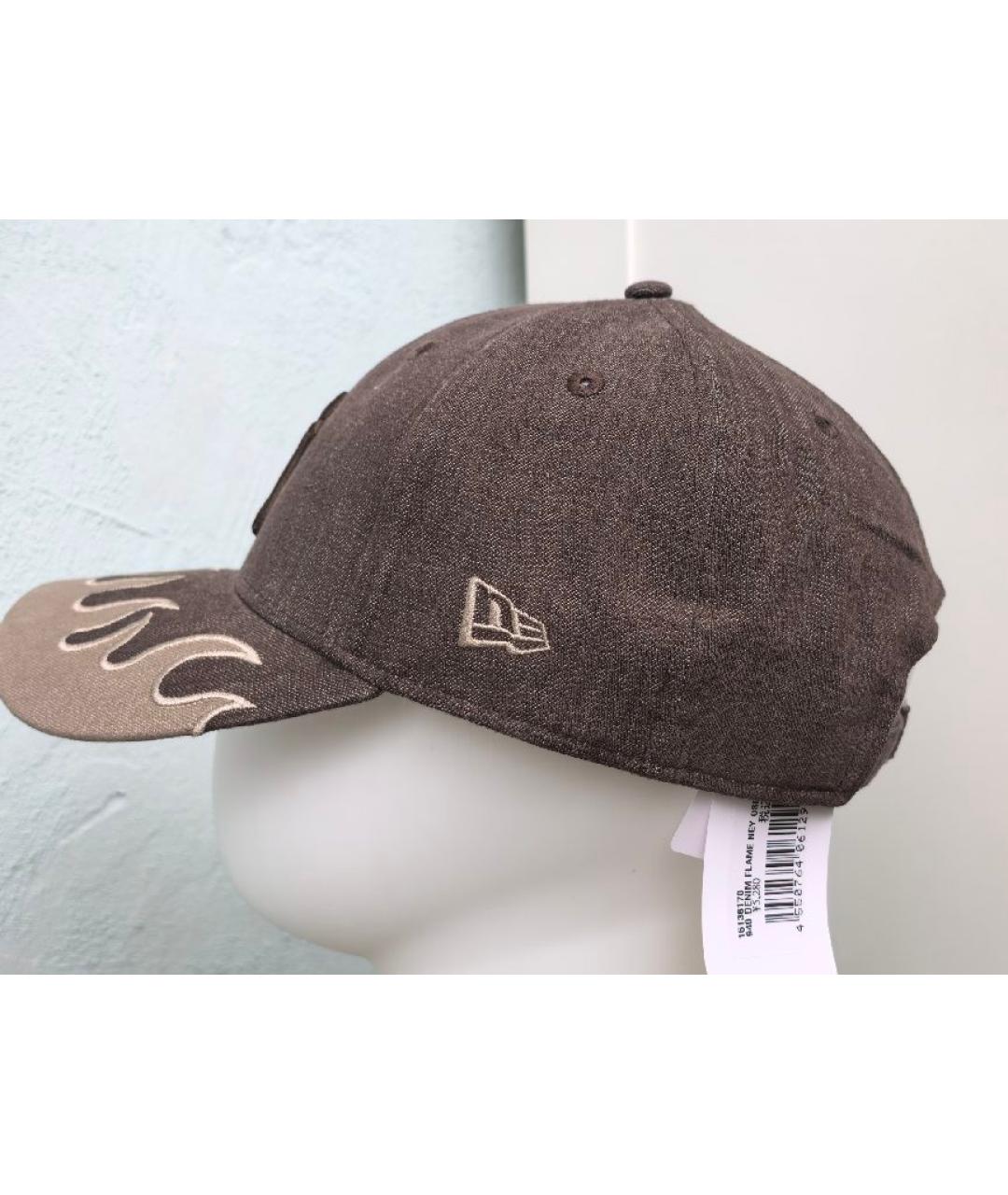 New Era Коричневая хлопковая кепка/бейсболка, фото 3