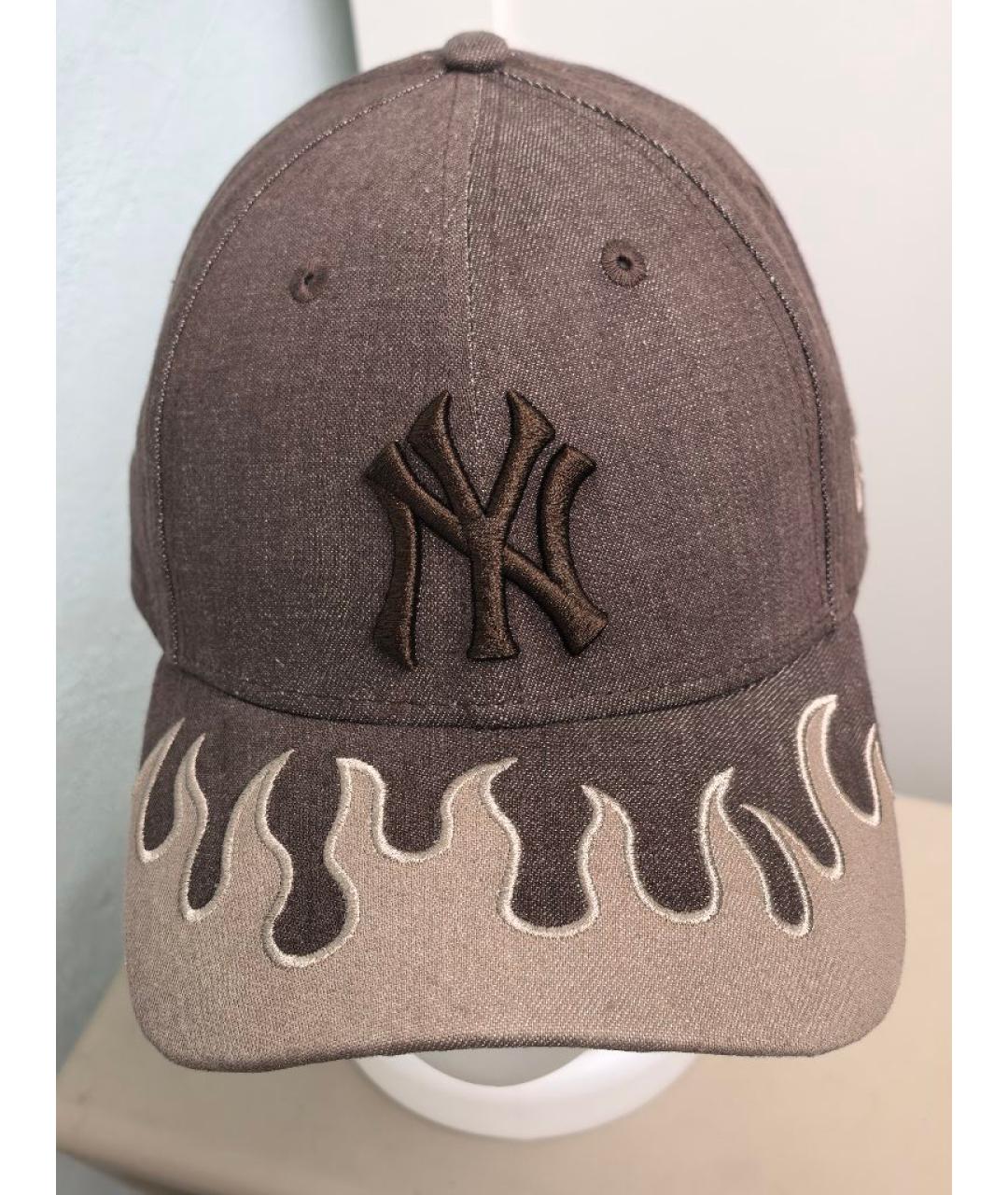 New Era Коричневая хлопковая кепка/бейсболка, фото 8