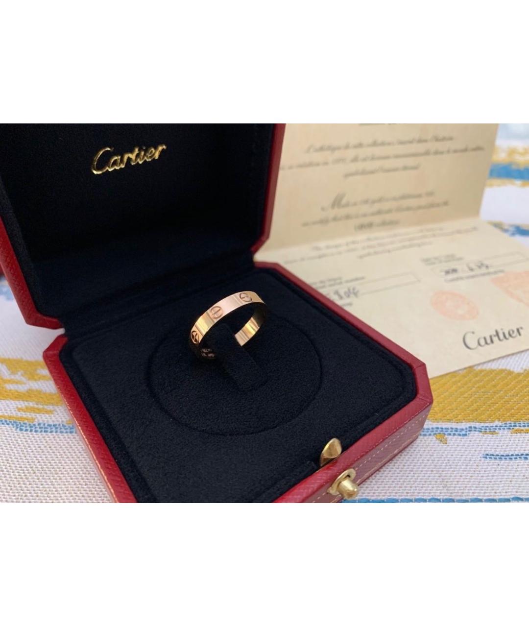 CARTIER Золотое кольцо из розового золота, фото 2
