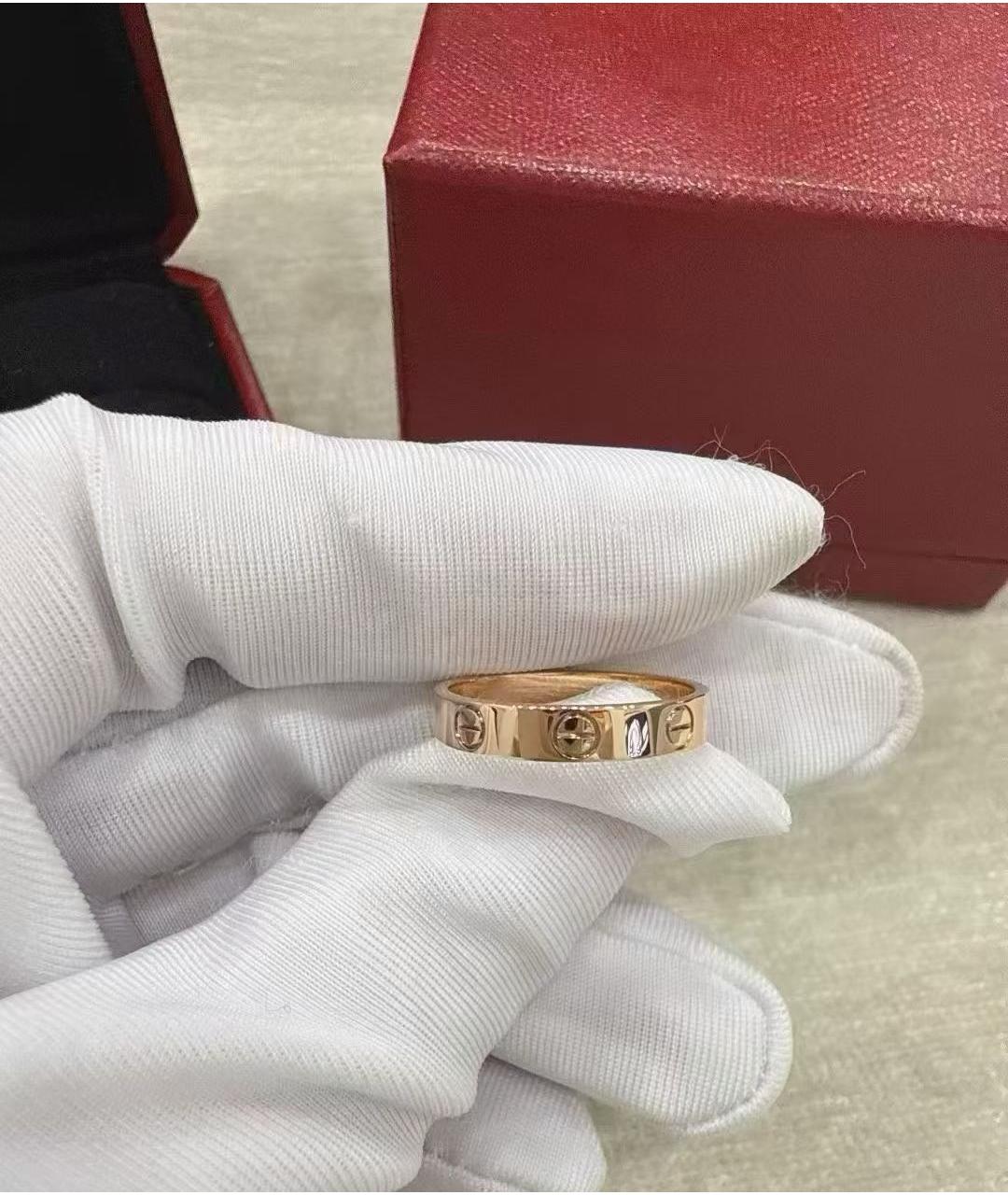 CARTIER Золотое кольцо из розового золота, фото 4