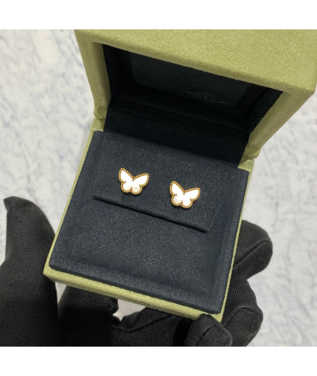 VAN CLEEF & ARPELS Золотые серьги из желтого золота, фото 5