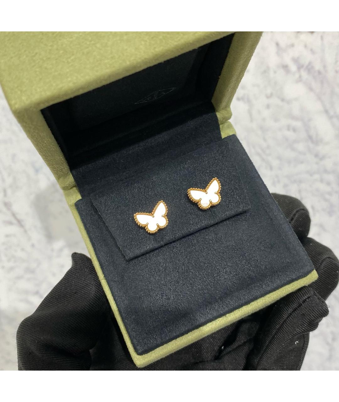 VAN CLEEF & ARPELS Золотые серьги из желтого золота, фото 2